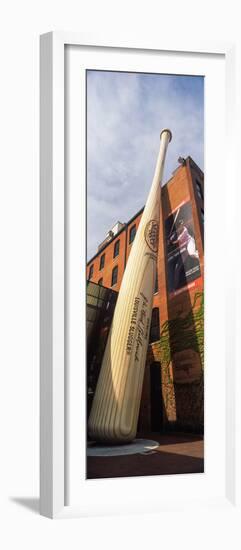 Giant Baseball Bat Adorns Outside of the Louisville Slugger Museum and Factory, Louisville-null-Framed Photographic Print