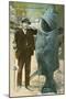 Giant Black Bass, Catalina Island-null-Mounted Art Print