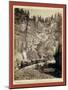 Giant Bluff. Elk Canyon on Black Hills and Ft. P. R.R-John C. H. Grabill-Mounted Giclee Print
