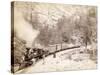 'Giant Bluff' Elk Canyon on Black Hills and Ft. P. Railroad, 1890-null-Stretched Canvas