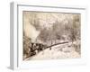 'Giant Bluff' Elk Canyon on Black Hills and Ft. P. Railroad, 1890-null-Framed Photo