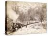 'Giant Bluff' Elk Canyon on Black Hills and Ft. P. Railroad, 1890-null-Stretched Canvas