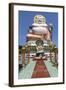 Giant Buddha Image at Wat Plai Laem on the North East Coast of Koh Samui-Lee Frost-Framed Photographic Print