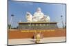 Giant Buddha Statue at Vinh Trang Pagoda, My Tho, Vietnam, Indochina, Southeast Asia, Asia-Michael Nolan-Mounted Photographic Print