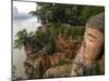 Giant Buddha, UNESCO World Heritage Site, Leshan, Sichuan, China-Porteous Rod-Mounted Photographic Print