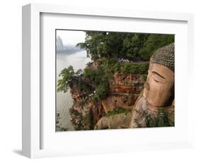 Giant Buddha, UNESCO World Heritage Site, Leshan, Sichuan, China-Porteous Rod-Framed Photographic Print