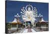 Giant Buddhist Statue at Wat Plai Laem, Koh Samui, Thailand, Southeast Asia, Asia-Lee Frost-Stretched Canvas