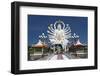 Giant Buddhist Statue at Wat Plai Laem, Koh Samui, Thailand, Southeast Asia, Asia-Lee Frost-Framed Photographic Print