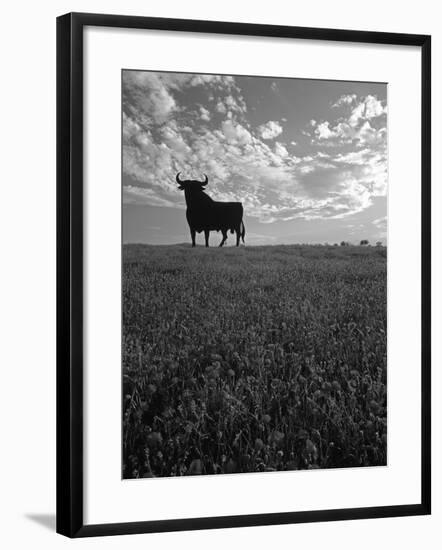 Giant Bull, Toros de Osborne, Andalucia, Spain-Gavin Hellier-Framed Photographic Print