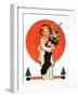 "Giant Christmas Stocking,"December 18, 1926-Ellen Pyle-Framed Giclee Print