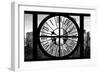 Giant Clock Window - Beautiful View of the Central Park Buildings II-Philippe Hugonnard-Framed Photographic Print