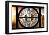 Giant Clock Window - Beautiful View of the Central Park Buildings III-Philippe Hugonnard-Framed Photographic Print