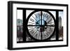 Giant Clock Window - Beautiful View of the Central Park Buildings IV-Philippe Hugonnard-Framed Photographic Print