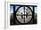 Giant Clock Window - Beautiful View of the Central Park Buildings-Philippe Hugonnard-Framed Photographic Print