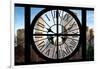 Giant Clock Window - Beautiful View of the Central Park Buildings-Philippe Hugonnard-Framed Photographic Print