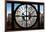 Giant Clock Window - Beautiful View of the Central Park Buildings-Philippe Hugonnard-Framed Photographic Print