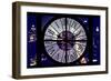 Giant Clock Window - City View at Night - Manhattan-Philippe Hugonnard-Framed Photographic Print