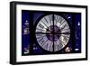 Giant Clock Window - City View at Night - Manhattan-Philippe Hugonnard-Framed Photographic Print