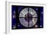 Giant Clock Window - City View at Night - Manhattan-Philippe Hugonnard-Framed Photographic Print