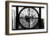 Giant Clock Window - City View at Sunset with the One World Trade Center III-Philippe Hugonnard-Framed Photographic Print