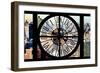 Giant Clock Window - City View - Manhattan II-Philippe Hugonnard-Framed Photographic Print