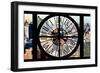 Giant Clock Window - City View - Manhattan II-Philippe Hugonnard-Framed Photographic Print