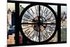 Giant Clock Window - City View - Manhattan II-Philippe Hugonnard-Mounted Photographic Print