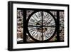 Giant Clock Window - City View - Manhattan IV-Philippe Hugonnard-Framed Photographic Print