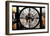 Giant Clock Window - City View - Manhattan-Philippe Hugonnard-Framed Photographic Print