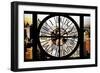 Giant Clock Window - City View - Manhattan-Philippe Hugonnard-Framed Photographic Print