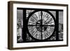 Giant Clock Window - Night View of Manhattan VI-Philippe Hugonnard-Framed Photographic Print