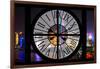 Giant Clock Window - Night view of Shanghai with the Oriental Tower - China II-Philippe Hugonnard-Framed Photographic Print