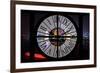 Giant Clock Window - Night view of Shanghai with the Oriental Tower - China III-Philippe Hugonnard-Framed Photographic Print