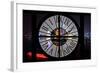 Giant Clock Window - Night view of Shanghai with the Oriental Tower - China III-Philippe Hugonnard-Framed Photographic Print