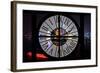Giant Clock Window - Night view of Shanghai with the Oriental Tower - China III-Philippe Hugonnard-Framed Photographic Print