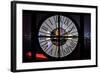 Giant Clock Window - Night view of Shanghai with the Oriental Tower - China III-Philippe Hugonnard-Framed Photographic Print