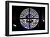 Giant Clock Window - Night view of Shanghai with the Oriental Tower - China-Philippe Hugonnard-Framed Photographic Print