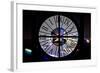 Giant Clock Window - Night view of Shanghai with the Oriental Tower - China-Philippe Hugonnard-Framed Photographic Print