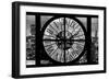 Giant Clock Window - Night View on the New York City II-Philippe Hugonnard-Framed Photographic Print
