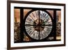 Giant Clock Window - Night View on the New York City-Philippe Hugonnard-Framed Premium Photographic Print