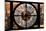 Giant Clock Window - Night View on the New York City-Philippe Hugonnard-Mounted Photographic Print