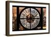 Giant Clock Window - Night View on the New York City-Philippe Hugonnard-Framed Photographic Print