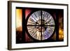 Giant Clock Window - Night View on the New York-Philippe Hugonnard-Framed Photographic Print