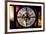 Giant Clock Window - Night View on the New York-Philippe Hugonnard-Framed Photographic Print