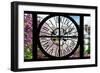 Giant Clock Window - View of a parisian Building - Paris-Philippe Hugonnard-Framed Photographic Print