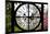 Giant Clock Window - View of a parisian Buildings - Paris II-Philippe Hugonnard-Mounted Photographic Print