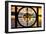 Giant Clock Window - View of a Sunset-Philippe Hugonnard-Framed Photographic Print