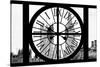 Giant Clock Window - View of Big Ben - London-Philippe Hugonnard-Stretched Canvas