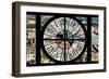 Giant Clock Window - View of Brooklyn with Silvercup Studios-Philippe Hugonnard-Framed Photographic Print