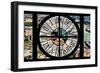 Giant Clock Window - View of Brooklyn with Silvercup Studios-Philippe Hugonnard-Framed Photographic Print